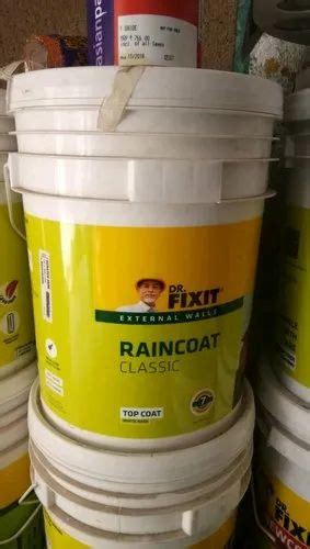 White Crystal L Dr Fixit Rain Coat Classic Waterproofing Chemical