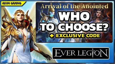 Ever Legion Who Should Be Chosen In The Arrival Of The Anointed Event