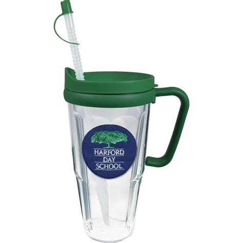 Thermal Double Wall Travel Mug Embroidered Emblem Item Ttme14