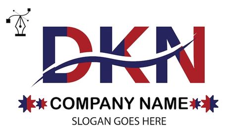 Premium Vector Dkn Letter Logo