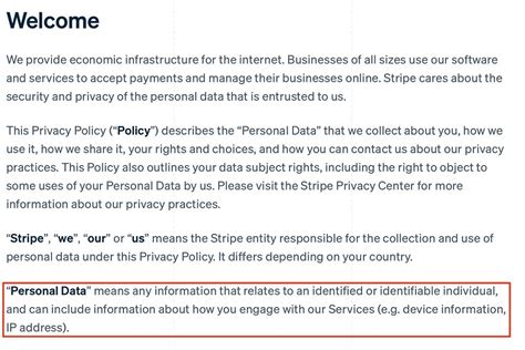 What Is Personal Data Privacy Policies