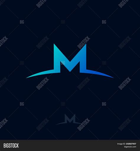 M Logo. M Monogram. Vector & Photo (Free Trial) | Bigstock