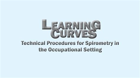 Resources Spirometry Training Program CDC