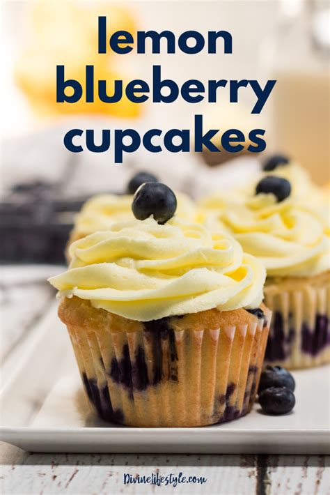 Blueberry Cupcakes With Lemon Buttercream Artofit