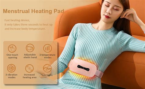 Menstrual Heating Pad 3 Levels Adjustable Temperature Electric Period