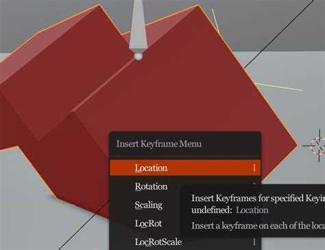 How To Insert Keyframe In Blender Flip Animation Add On For Keyframes