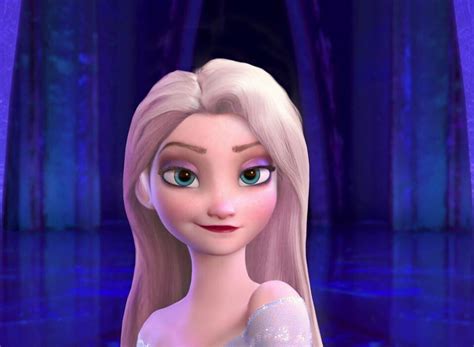 Elsa Different Hair