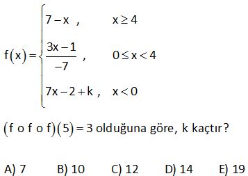 Par Al Fonksiyon Sorular