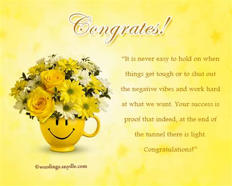 Congratulations Messages For Achievement – Wordings and Messages