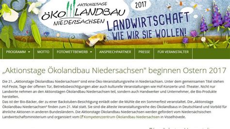 21 Aktionstage Ökolandbau Niedersachsen Gabot de