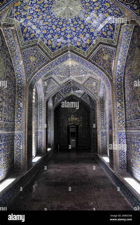 Intricate Details Of The Interior Design In The Vestibule Leading To