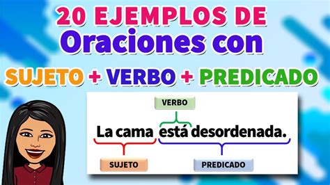 Ejemplos De Oraciones Con Sujeto Verbo Predicado I Sujeto Verbo