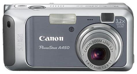 Фотоаппарат Canon PowerShot A450 — купить в интернет-магазине по низкой ...