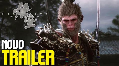 VEJAM O NOVO TRAILER GAMEPLAY DE BLACK MYTH WUKONG REACT YouTube