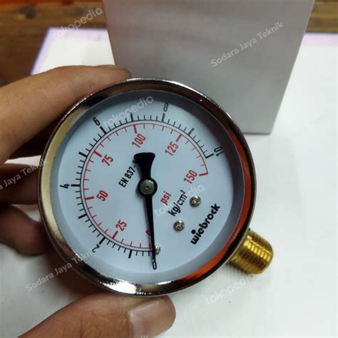 Jual Pressure Gauge Wiebrock Kg Psi Drat Jakarta Barat