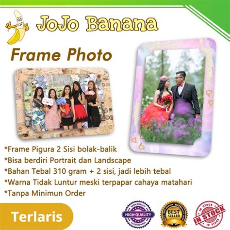 Jual Frame Photobooth 4r Polos Bingkai Foto Pigura Photo Karton Tebal