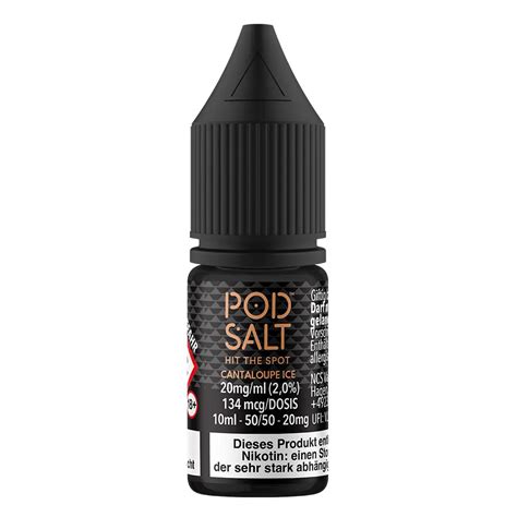 Pod Salt Core Nikotinsalz Cantaloupe Ice Liquid 20mg 10ml