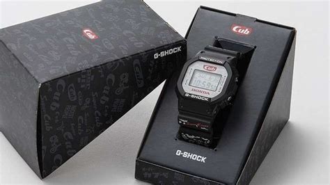 Foto Casio Hadirkan G Shock Edisi Honda Super Cub