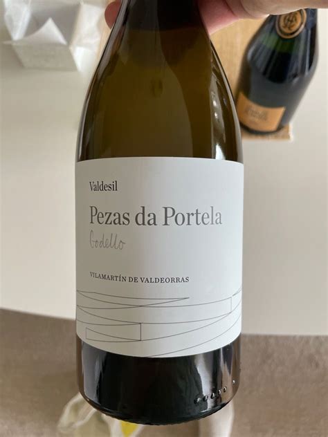 2019 Bodegas Valdesil Godello Valdeorras Pezas Da Portela Spain