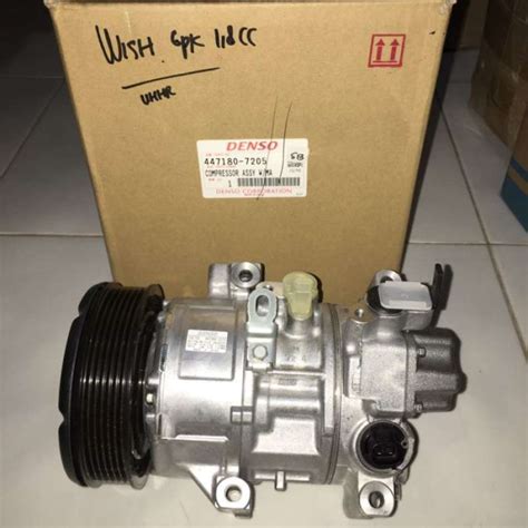 Jual Kompresor Compressor Ac Mobil Toyota Wish Cc Denso Asli Di