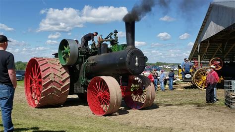 The Mighty Case 150 H P Road Locomotive WMSTR 2019 Leaving The