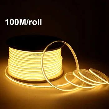 Coxo Ac V Cob Led Strip Ce Rohs M M M Ip Waterproof High