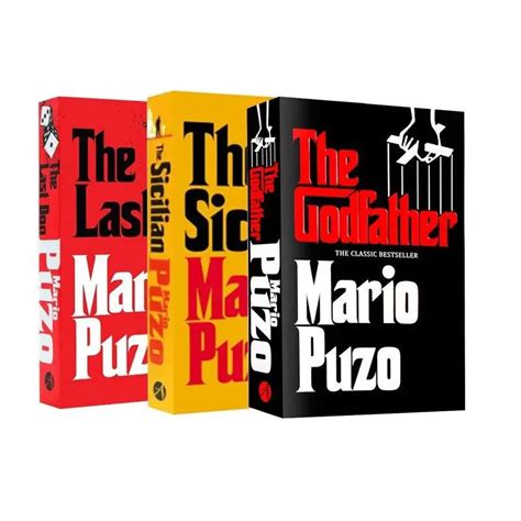 Mario Puzo The Godfather Collection 3 Books Set The Last Don The Sic