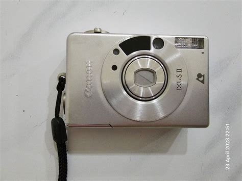 Film camera Canon IXUS II, Photography, Cameras on Carousell