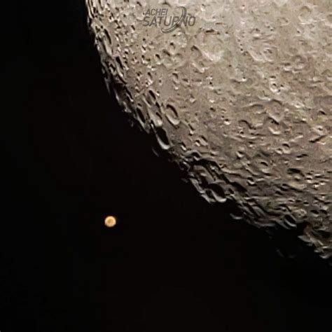 ASTROFOTOGRAFIA: OCULTAÇÃO DE MARTE PELA LUA