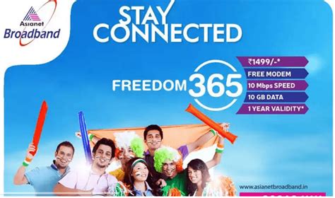 Asianet Re Introduces True Unlimited 1mbps And 2mbps Broadband