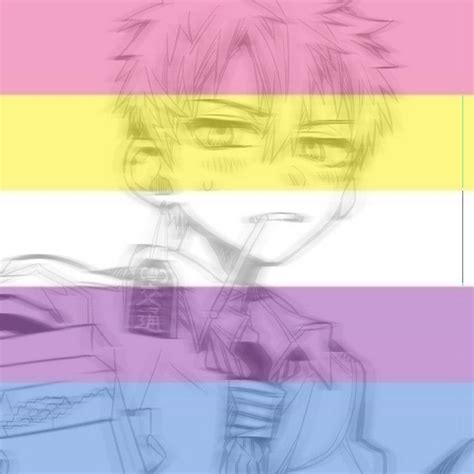 Kou Minamoto Bigender Flag Pride Icon Bandeira Do Orgulho Casa Da