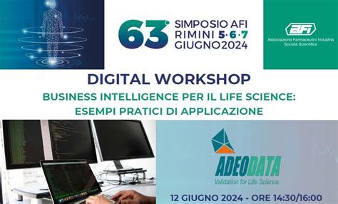 63° Simposio Afi Digital Workshop Adeodata Business Intelligence