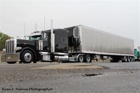 Black 389 Peterbilt Big Trucks Trucks