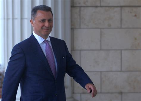 Macedonia Ex Prime Minister Confirms He Was Granted Asylum In Hungary