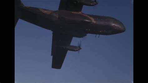 Scene Camouflaged Lockheed Ac130 Flight During | Editorial Video | 13171530a | Shutterstock