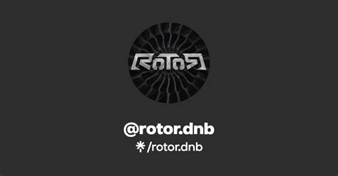 Rotor Dnbs Link In Bio Music Merch And Socials Linktree