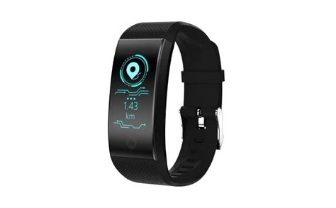 Bratara Fitness Smart Techstar Qw Negru Monitorizare Arhivat