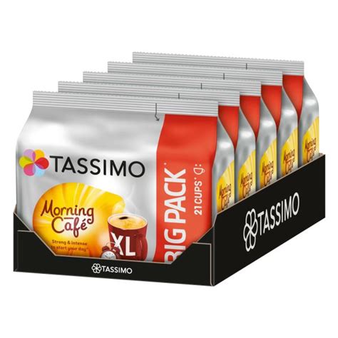 TASSIMO Kapseln Morning Café XL Big Pack T Discs 5x21 sparcula