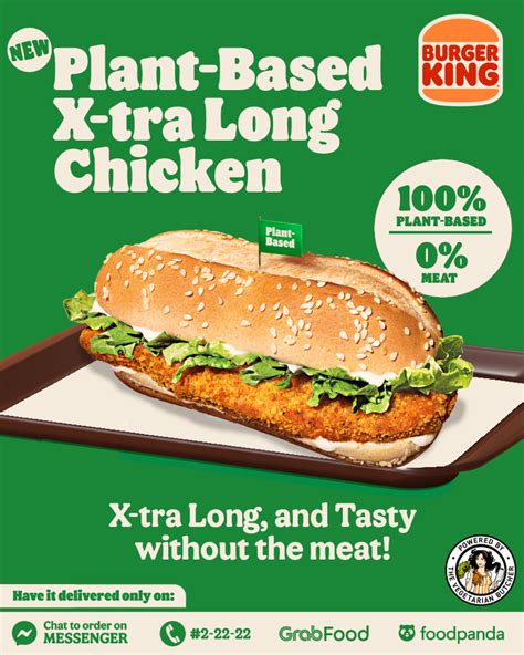 Burger King Launches New Plant Based X Tra Long Chicken Swirlingovercoffee