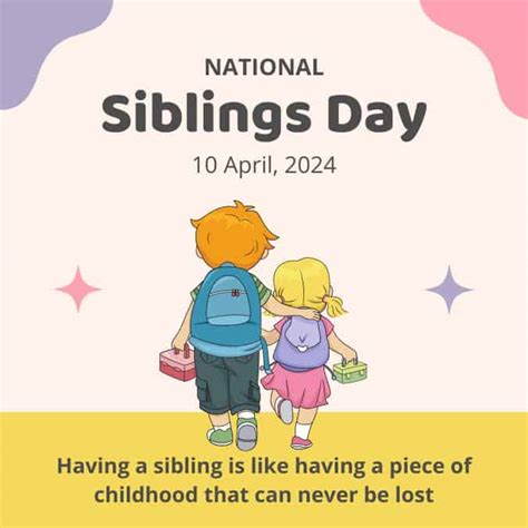 Siblings Day 2024 Date - Lanae Luelle