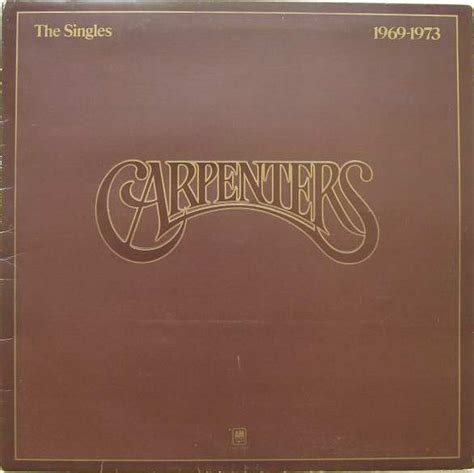 Carpenters The Singles Vinyl Gatefold Lp Album