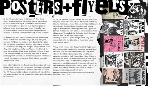 History of Punk Zines on Behance