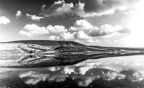 Fondos De Pantalla Paisaje Monocromo Mar Lago Agua Cielo