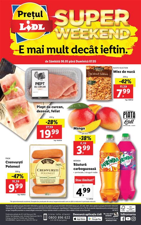 Catalog Super Weekend Lidl Mai Catalog Az