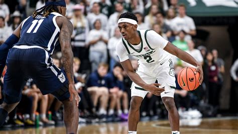 Michigan State Basketball Tyson Walker Malik Hall Ready For Arizona