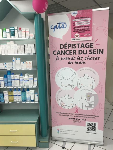 Sensibilisation Au D Pistage Du Cancer Du Sein Cpts Pays De Redon