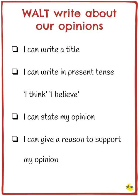 Success Criteria For Persuasive Writing Year 1 Persuasive Writing