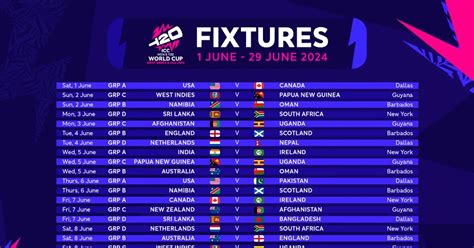 World Cup 2024 Fixtures Download - Hedi Raeann