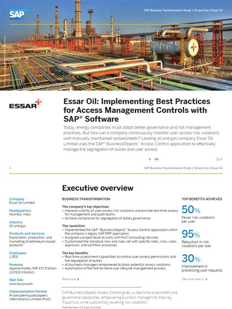 Essar Oil (1) | Business Process | Provisioning