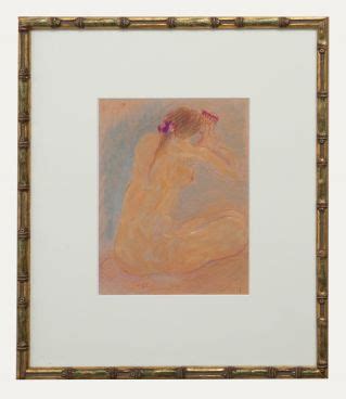 Helen Digby Smith After Degas Framed 20th Century Oil Women Combing